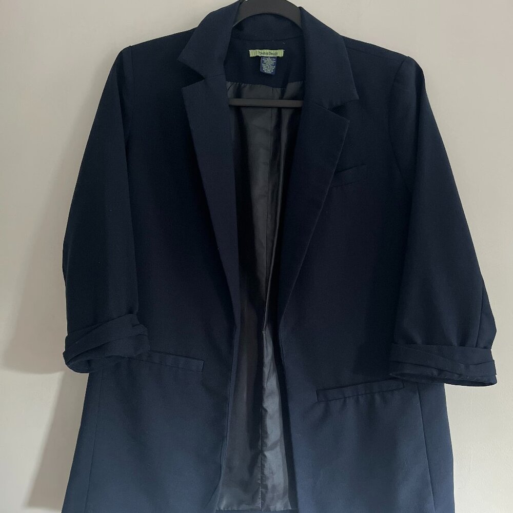 Free Hug Women's Size M Navy Blazer
